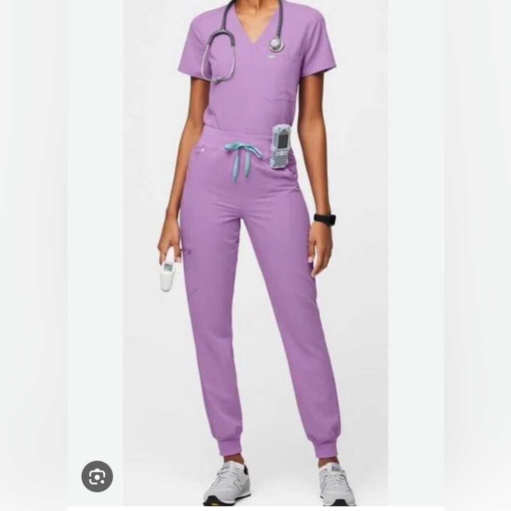 Figs Lilac Dawn Scrub Set (XS)